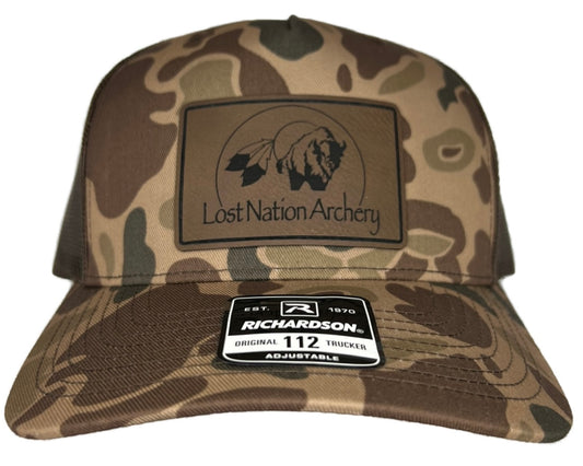 LNA Leather Patch Camo Hat